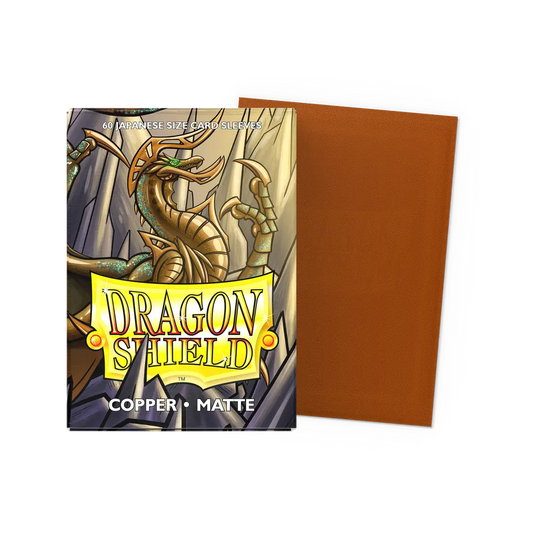 Dragon Shield Japanese - Copper - Matte Sleeves