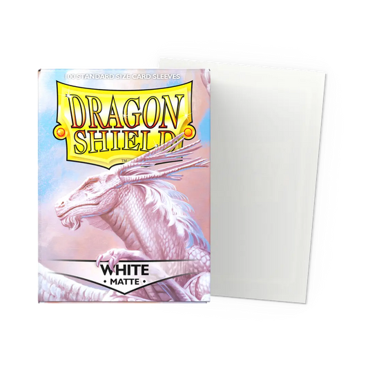 Dragon Shield - White - Matte Sleeves