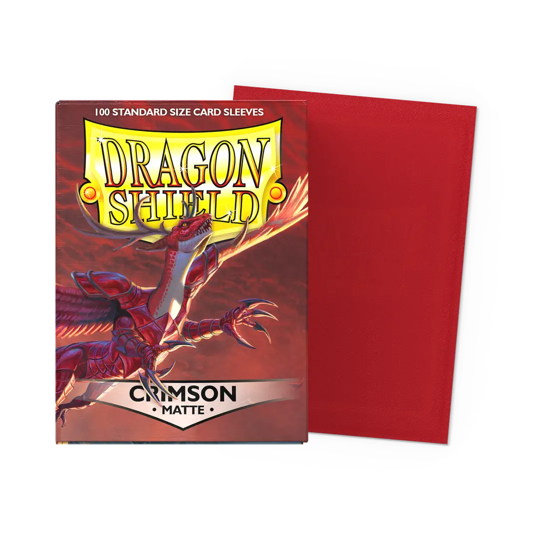Dragon Shield | Crimson - Matte Sleeves