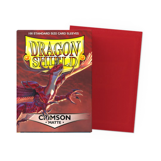 Dragon Shield | Crimson - Matte Sleeves
