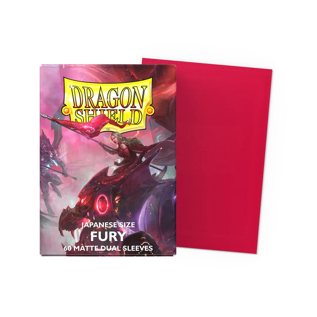Dragon Shield Japanese - Fury - Matte Dual Sleeves