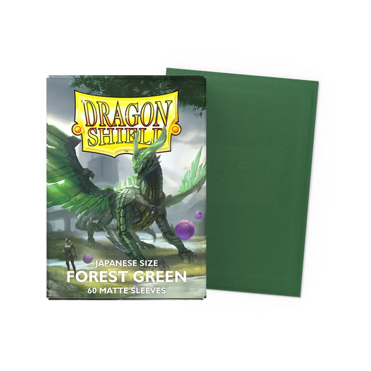 Dragon Shield Japanese - Forest Green - Matte Sleeves