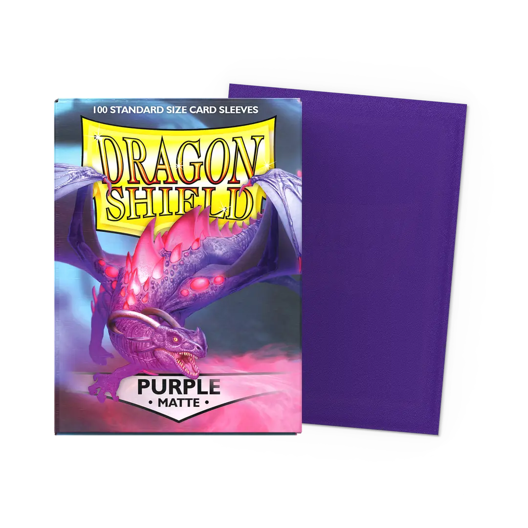 Dragon Shield | Purple - Matte Sleeves
