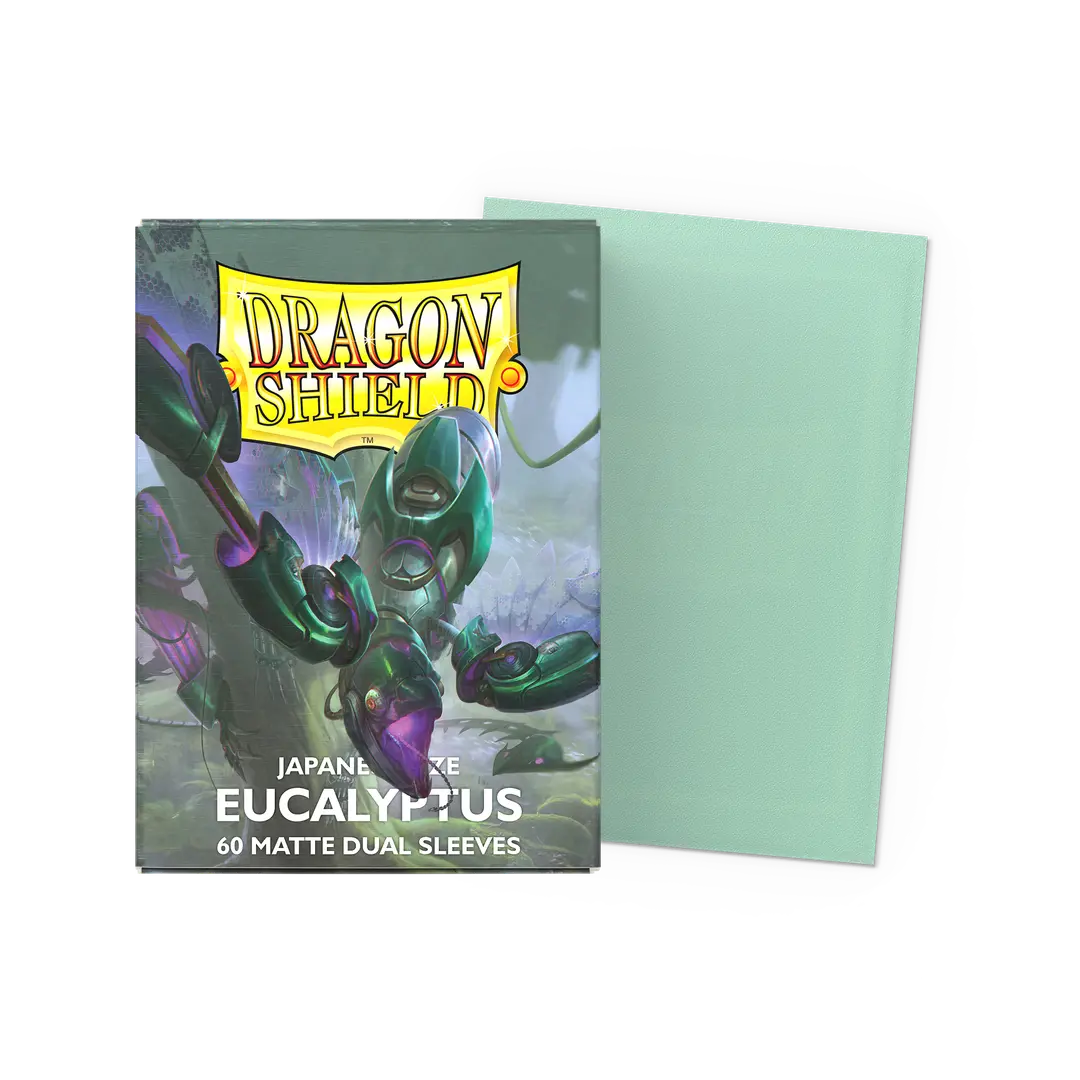 Dragon Shield Japanese - Eucalyptus - Matte Dual Sleeves