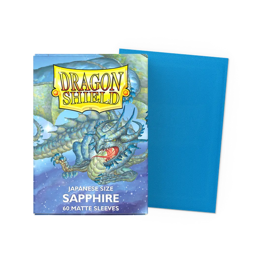 Dragon Shield Japanese - Sapphire - Matte Sleeves