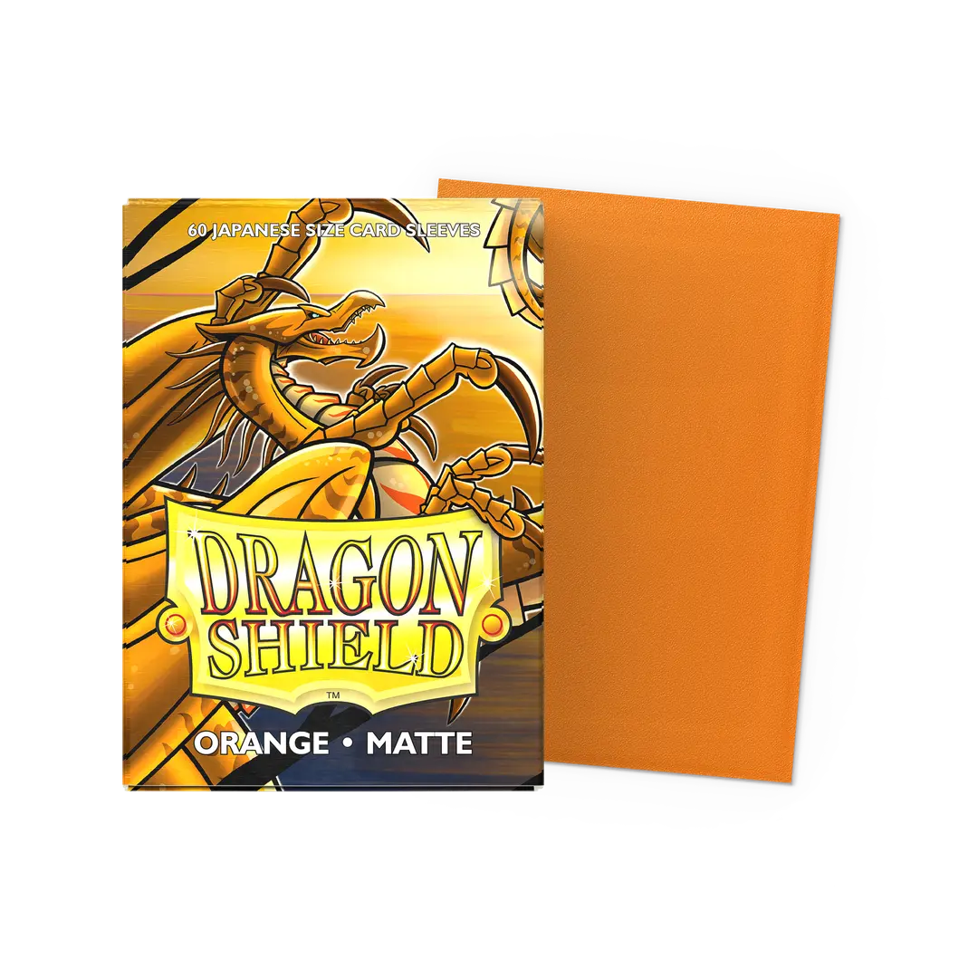 Dragon Shield Japanese - Orange - Matte Sleeves