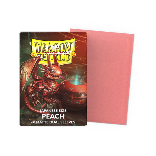 Dragon Shield Japanese - Peach - Matte Dual Sleeves