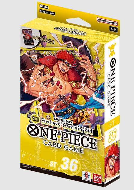 YELLOW Eustass"Captain"Kid- [ST-36] Starter Deck One Piece