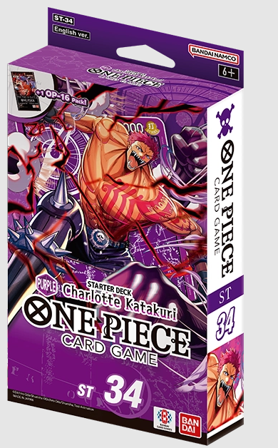PURPLE Charlotte Katakuri- [ST-34] Starter Deck One Piece – Battle Round
