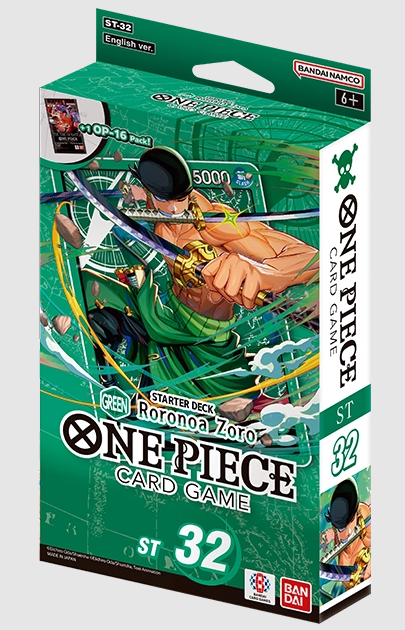 GREEN Roronoa Zoro- [ST-32] Starter Deck One Piece
