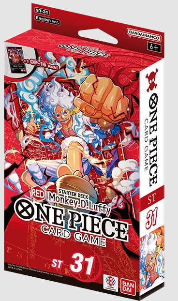 RED Monkey.D.Luffy- [ST-31] Starter Deck One Piece