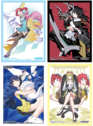 DIGIMON CARD GAME OFFICIAL CARD SLEEVE 02